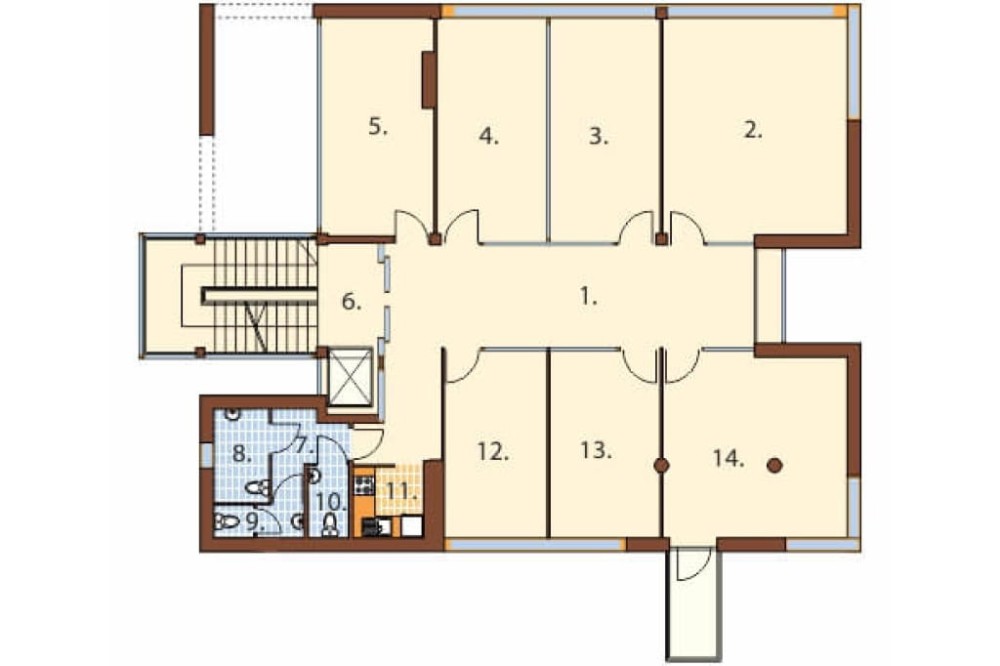 Rzut drugiego piętra