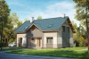 Projekt domu L-6630 - wykończenie elewacji