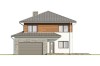 Projekt domu Igetio 2 L-6679, piętrowy z garażem, jednorodzinny -  wizualizacja elewacji frontowej