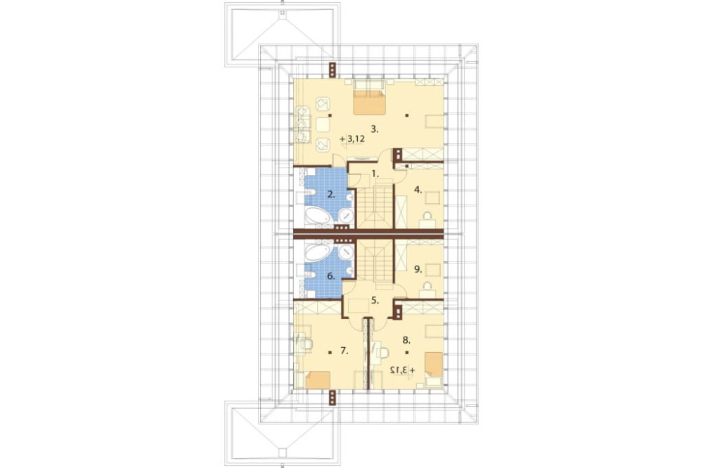 Rzut piętra / antresoli
