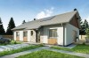 Projekt domu L-6735 - wykończenie elewacji
