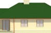 Projekt domu Miłosna 2 L-6429, parterowy, z garażem, bez podpiwniczenia - elewacja prawa