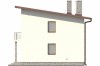 Projekt domu Izdebnik DM-6488, piętrowy, jednorodzinny, nowoczesny, z garażem - elewacja prawa