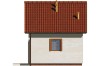 Projekt sklepu ZG-54, parterowy, niepodpiwniczony, bez garażu - elewacja ogrodowa