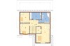 Projekt domu Iberto DM-6687, parterowy z poddaszem użytkowym, z garażem - rzut poddasza