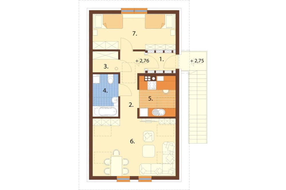 Rzut piętra / antresoli