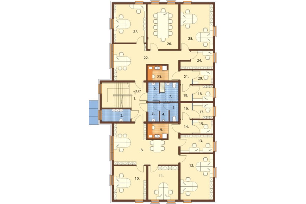 Rzut pierwszego piętra