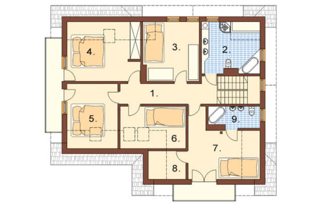 Rzut piętra / antresoli