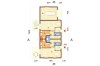 Projekt domu DM-6813 - rzut parteru