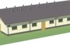 Projekt chlewni ZG-69, parterowy niepodpiwniczony, bez poddasza - model