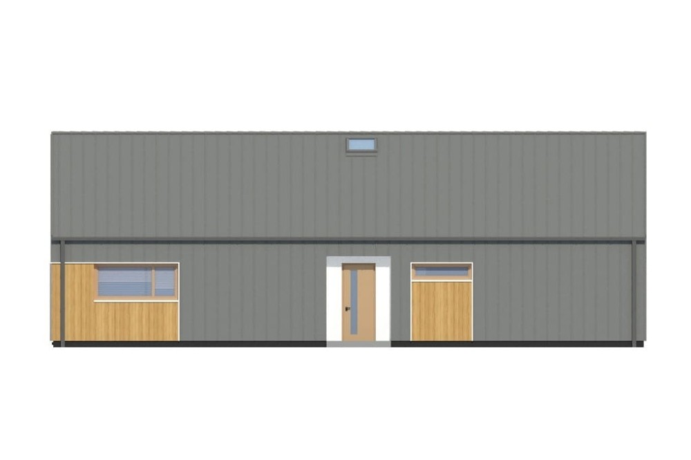 Projekt domu L-6788 - elewacja frontowa