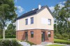 Projekt domu Egara 2 L-6652, piętrowy, podpiwniczony - kolorystyka wersja 3