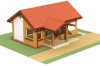 Projekt sklepu ZG-53, parterowy, niepodpiwniczony, bez garażu - model