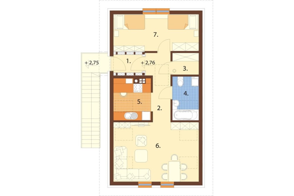 Rzut piętra / antresoli