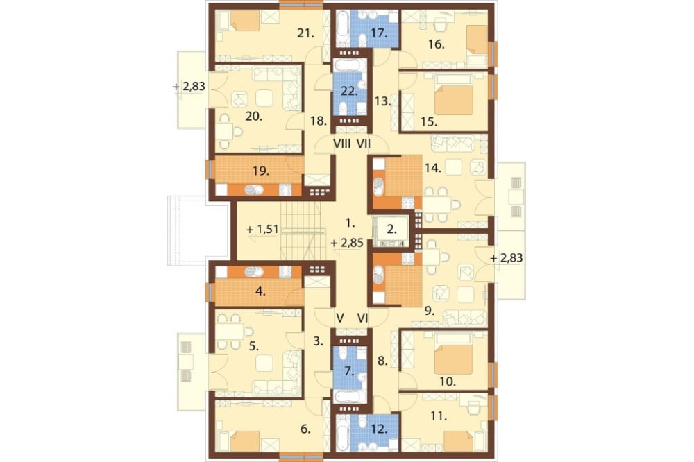 Rzut pierwszego piętra