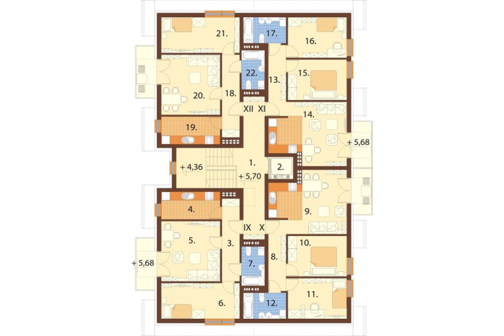 Rzut piętra / antresoli