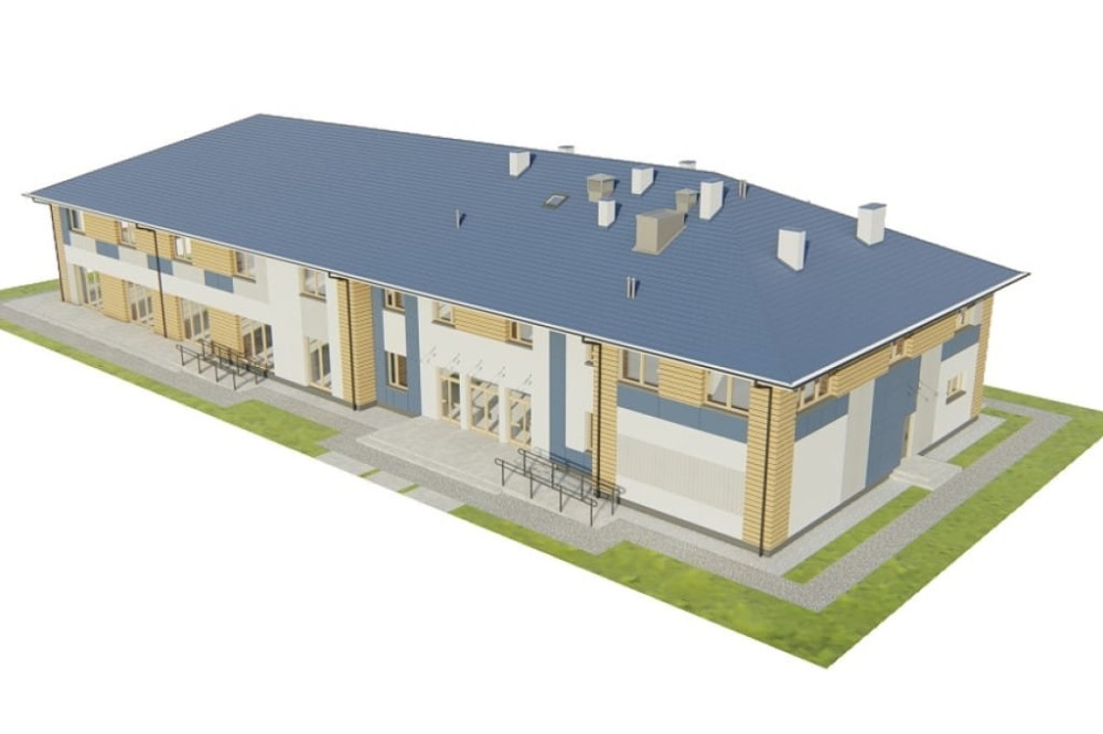 Projekt budynku gastronomicznego z zapleczem noclegowym K-145, piętrowy niepodpiwniczony, bez garażu - model