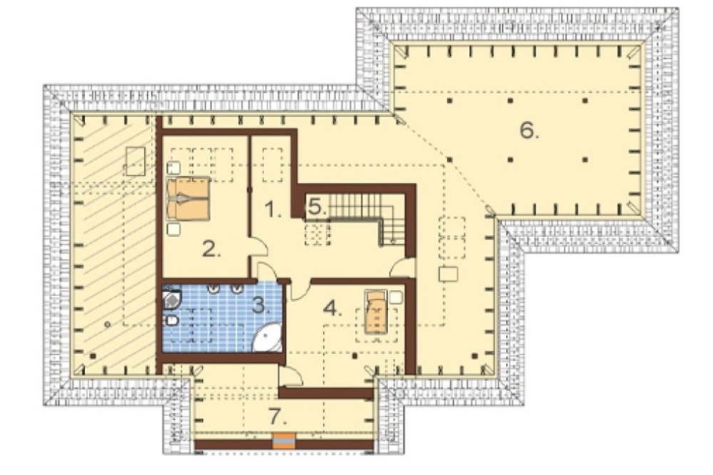 Rzut piętra / antresoli