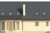 Projekt domu Rozmarynów DM-6328, parterowy, z poddaszem niemieszkalnym, bez podpiwniczenia - elewacja lewa