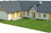 Projekt domu Rozmarynów DM-6328, parterowy, z poddaszem niemieszkalnym, bez podpiwniczenia - model