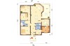 Projekt domu Chraboty DM-6202, parterowy bez podpiwniczenia - rzut parteru