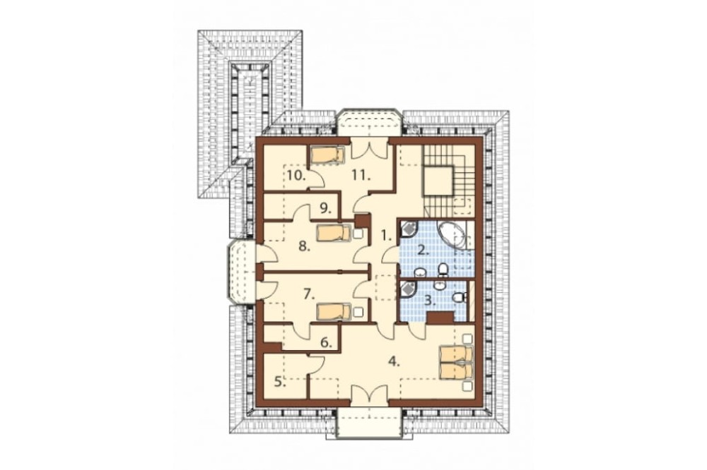 Rzut piętra / antresoli