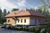 Projekt domu Rido 2 L-6751, parterowy, niepodpiwniczony, bez garażu - kolorystyka wersja 4