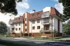 Projekt budynku wielorodzinnego L-6793, czterokondygnacyjny z garażem wielostanowiskowym, bez podpiwniczenia - kolorystyka wersja 2