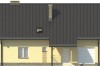 Projekt domu Szarejki L-5534, parterowy z poddaszem mieszkalnym, z garażem, bez podpiwniczenia -  elewacja frontowa