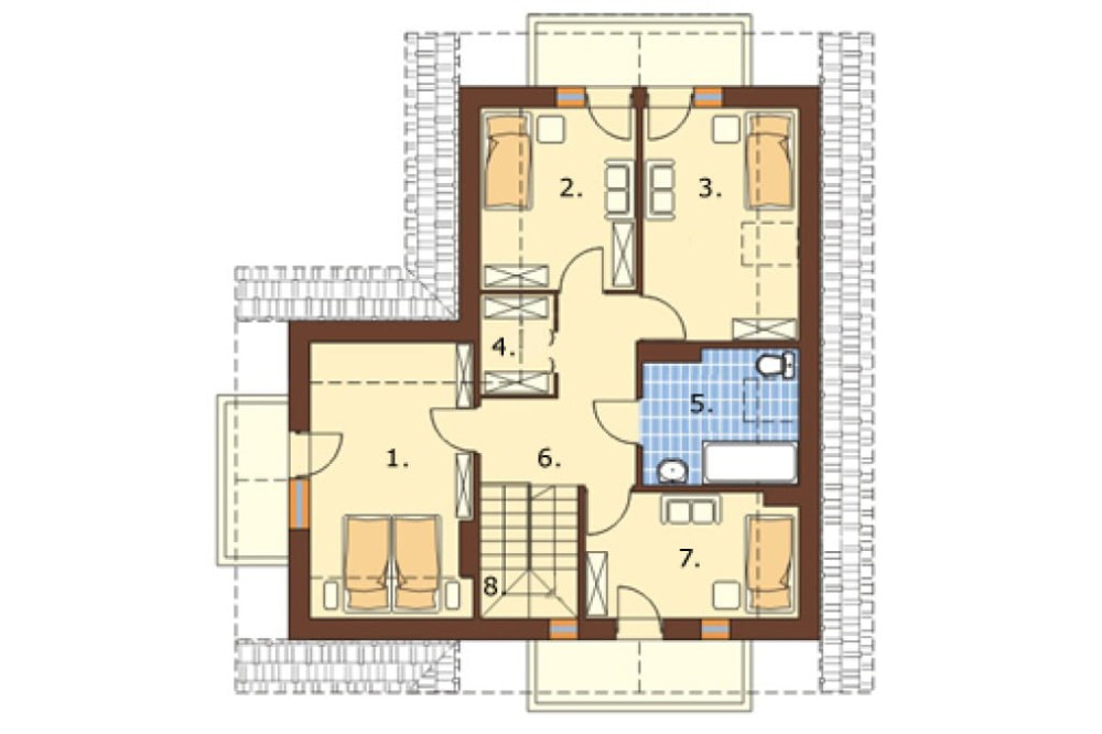 Rzut piętra / antresoli