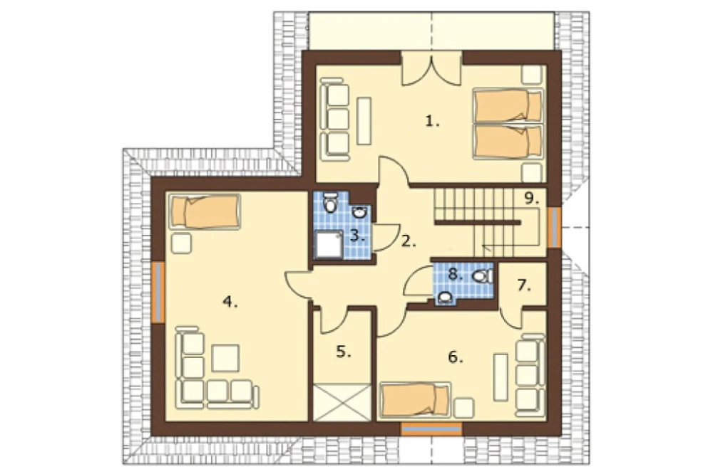 Rzut piętra / antresoli