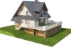 Projekt domu L-6031 -model 3D