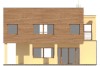Projekt domu Teletyn L-6112, piętrowy, bez podpiwniczenia - elewacja prawa