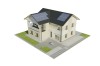 Projekt domu Histrium 2 L-6799,  jednorodzinny, dwulokalowy z dwoma kondygnacjami nadziemnymi - model