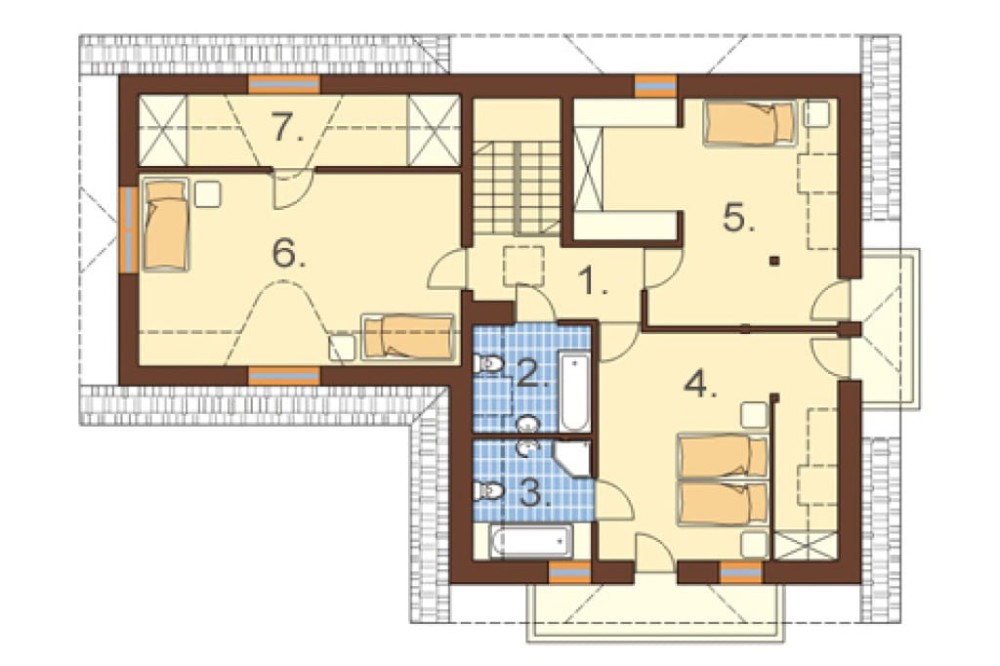 Rzut piętra / antresoli