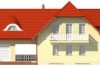 Projekt domu Podbiele 2 L-6482, parterowy z poddaszem mieszkalnym, podpiwniczony -elewacja frontowa