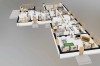 Projekt domu Balceno 2 L-6821, parterowy z poddaszem mieszkalnym, bez podpiwniczenia  - rzut 3D parteru