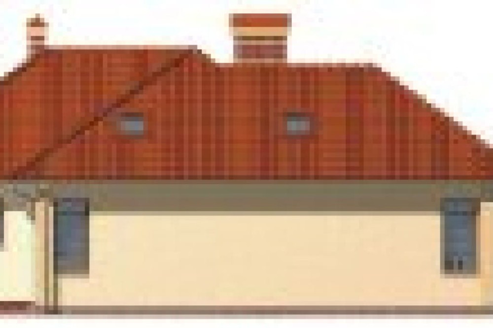 Elewacja ogrodowa