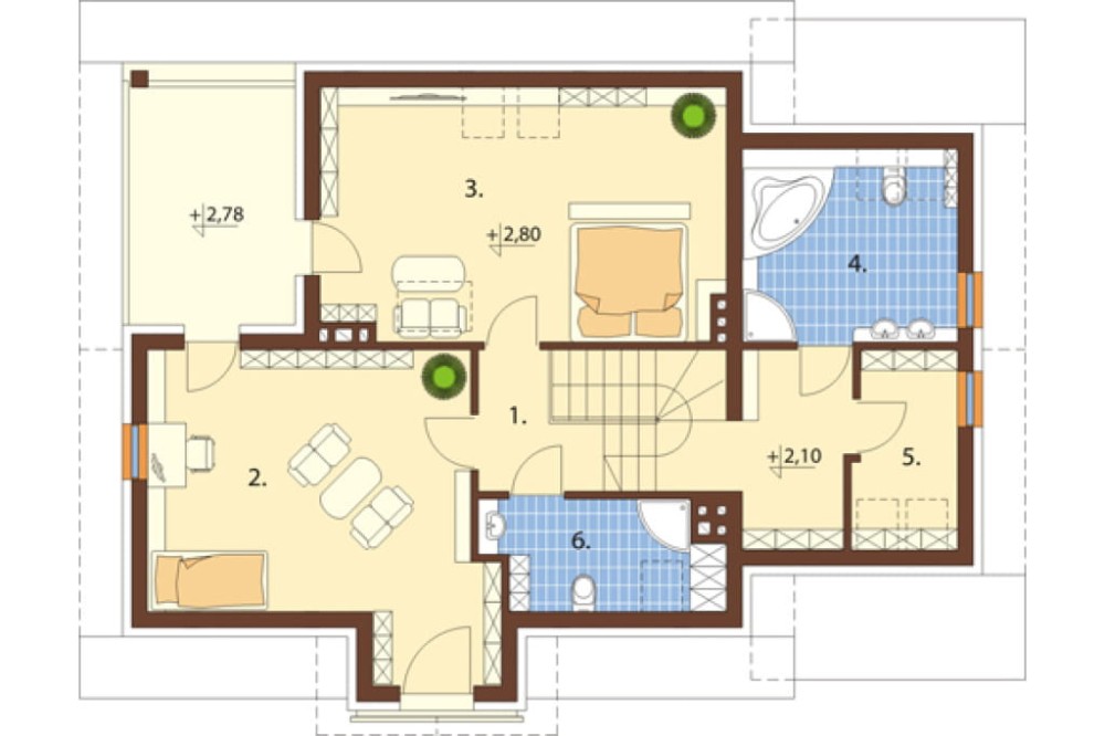 Rzut piętra / antresoli