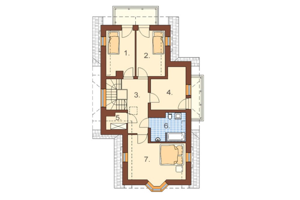 Rzut piętra / antresoli