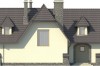 Projekt domu Majewo DM-6081, parterowy z garażem, z poddaszem mieszkalnym, bez podpiwniczenia - elewacja lewa