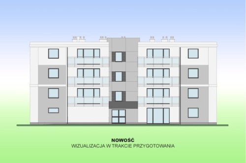 Projekt budynku wielorodzinnego L-6891, piętrowy, bez podpiwniczenia, bez garażu - elewacja frontowa