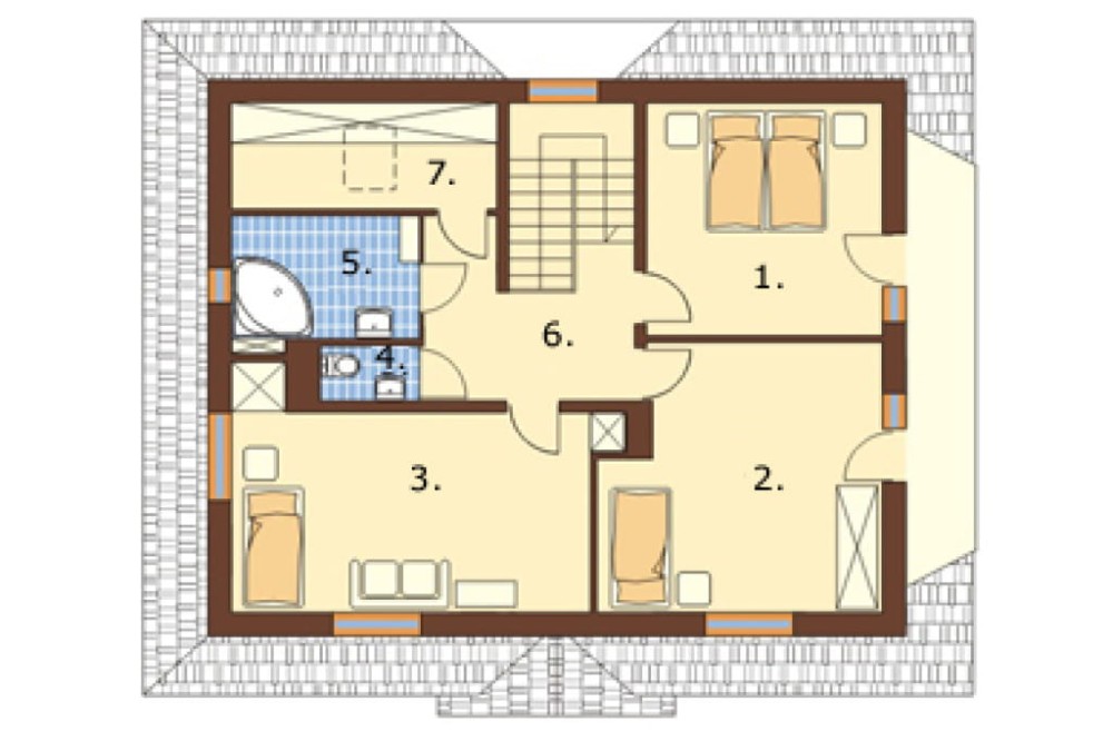 Rzut piętra / antresoli