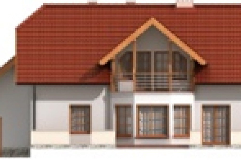 Elewacja ogrodowa