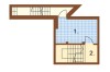 Projekt domu Stroniewice L-6171, parterowy z poddaszem użytkowym, z garażem, częściowo podpiwniczony - rzut piwnicy