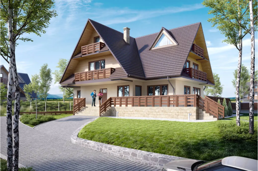 Wykończenie elewacji