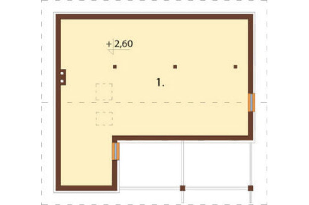 Rzut piętra / antresoli