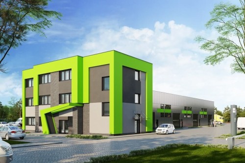 Projekt budynku K-109 - wykończenie elewacji