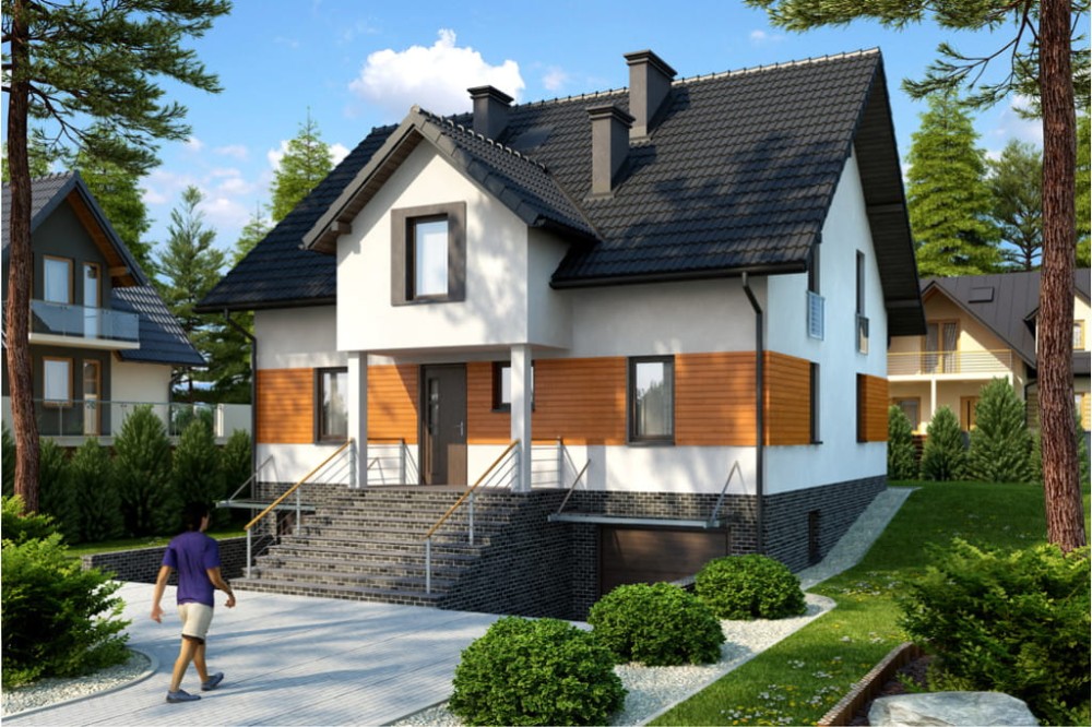 Wykończenie elewacji