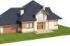 Projekt domu Montercore DUE L-6385, parterowy z garażem, poddaszem mieszkalnym, bez podpiwniczenia  -model